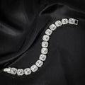 Set Cadena + Pulsera Tennis Cuadrada Dorada Iced Out – Hip Hop Hombre | PRÉNDELAX
