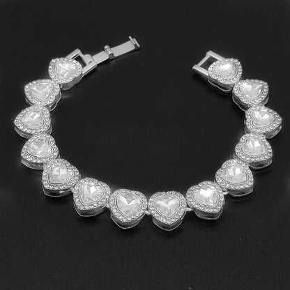 Cadena Tennis Cuadrada Iced Out Plata 10mm – Collar Hip Hop Hombre | PRÉNDELAX