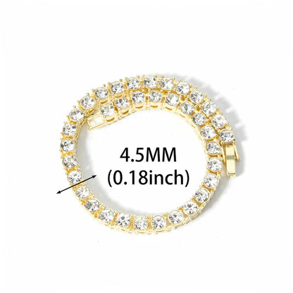 Set de Cadenas Tennis Iced Out para Capas – Layered Hip Hop Hombre | PRÉNDELAX