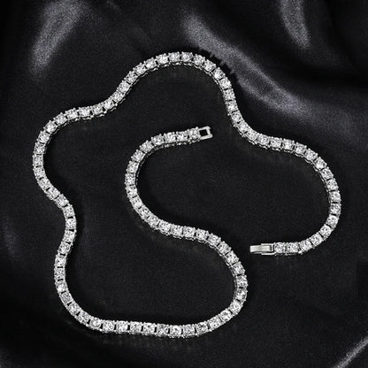 Set de Cadenas Tennis Iced Out para Capas – Layered Hip Hop Hombre | PRÉNDELAX