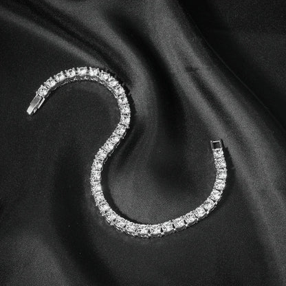 Set de Cadenas Tennis Iced Out para Capas – Layered Hip Hop Hombre | PRÉNDELAX