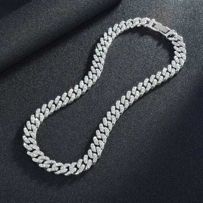 Set 2 Cadenas Cubanas Miami Oro y Plata – Layered Hip Hop Hombre | PRÉNDELAX
