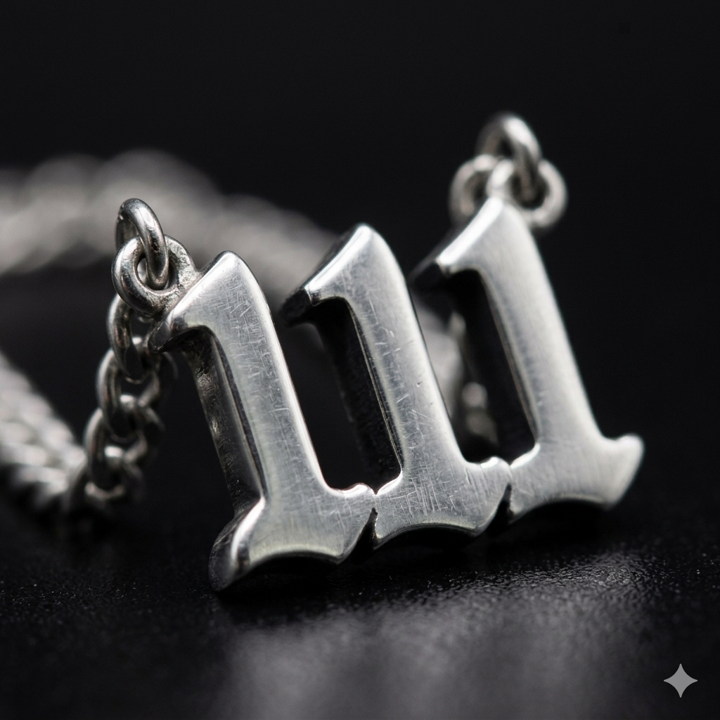 Colgante Milo J "111" - Exclusive Urban Gold Edition
