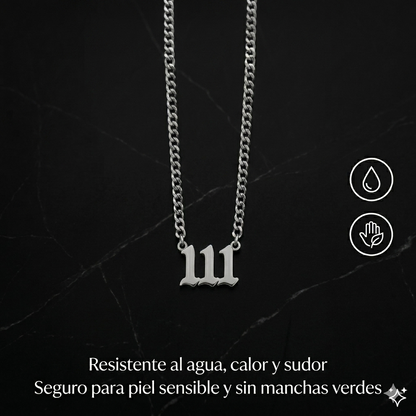 Colgante Milo J "111" - Exclusive Urban Gold Edition